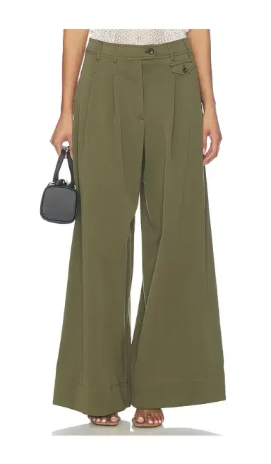 Ulla Johnson Motherwell Wide Leg Trouser Pants | Thumbnail 1