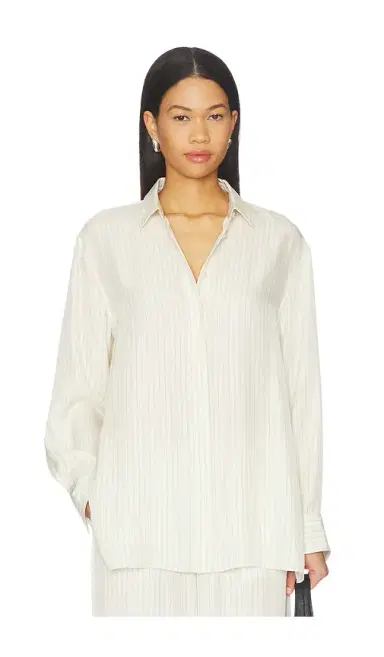 Theory Hi Low Flou Shirt | Thumbnail 2 Theory Hi Low Flou Shirt | Thumbnail 2