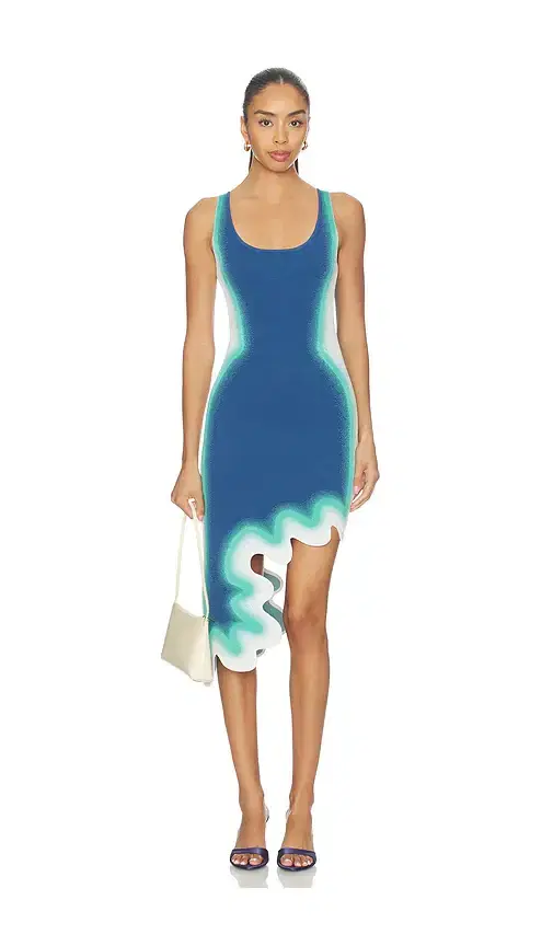 Aster Reversible Wavy Dress
