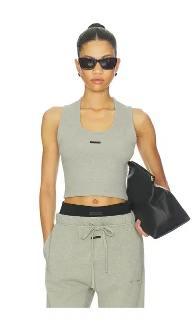 Fear of God Essentials Fitted Rib Tank | Thumbnail 1