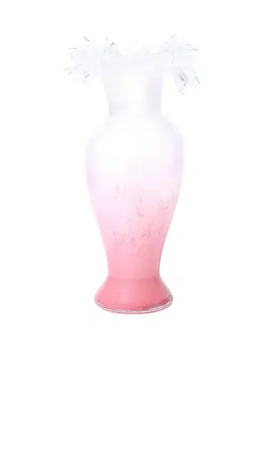 Noon & Moon Peony Frost Ruffled Vase | Thumbnail 2 Noon & Moon Peony Frost Ruffled Vase | Thumbnail 2