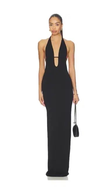ÉTERNE Soft Jersey Gigi Maxi Dress | Thumbnail 1