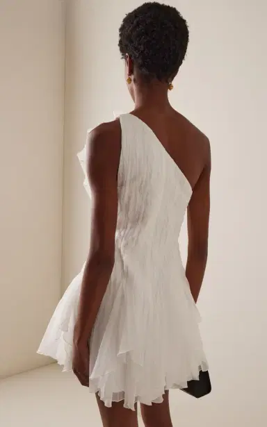 Aje Nisha One-Shoulder Organza Mini Dress | Thumbnail 4