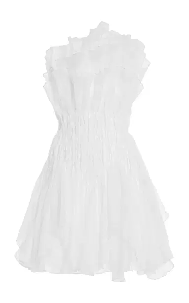 Aje Nisha One-Shoulder Organza Mini Dress | Thumbnail 1