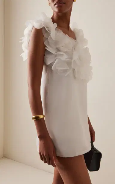 Marlies Grace Sofia Organza Mini Dress | Thumbnail 3