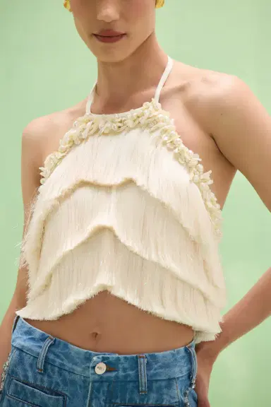 PatBo LILA FRINGE TOP | Thumbnail 2 PatBo LILA FRINGE TOP | Thumbnail 2