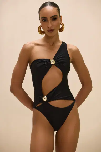 PatBo MARTINA LYCRA CUTOUT BODYSUIT | Thumbnail 1