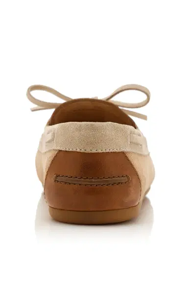 Miu Miu Leather and Suede Boat Shoes | Thumbnail 6 Miu Miu Leather and Suede Boat Shoes | Thumbnail 6