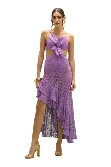 PatBo SIRENA MESH FLOWER MAXI DRESS | Thumbnail 1 PatBo SIRENA MESH FLOWER MAXI DRESS | Thumbnail 1