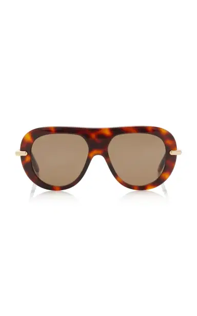 Loewe Aviator-Frame Acetate Sunglasses | Thumbnail 1 Loewe Aviator-Frame Acetate Sunglasses | Thumbnail 1