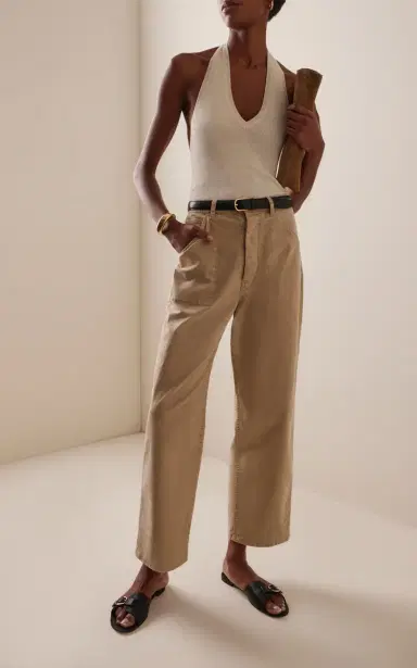 Nili Lotan Ivey Silk Halter Top | Thumbnail 2 Nili Lotan Ivey Silk Halter Top | Thumbnail 2