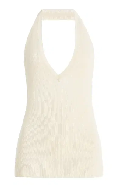 Nili Lotan Ivey Silk Halter Top | Thumbnail 1 Nili Lotan Ivey Silk Halter Top | Thumbnail 1