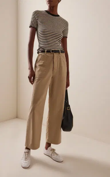 Nili Lotan Whitney Cotton Pants | Thumbnail 2