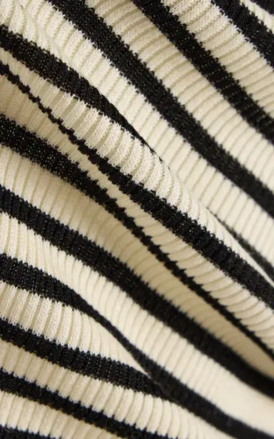 Nili Lotan Hettie Striped Silk T-Shirt | Thumbnail 5 Nili Lotan Hettie Striped Silk T-Shirt | Thumbnail 5