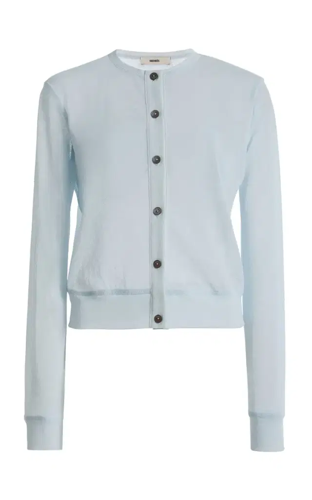 SIEDRÉS Poli Jersey Cardigan
