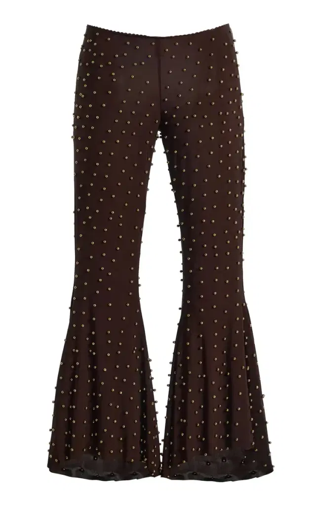 SIEDRÉS Jeslynn Embellished Flared Pants