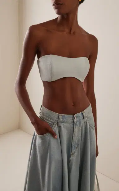 AGOLDE Gwynne Denim Tube Top | Thumbnail 2 AGOLDE Gwynne Denim Tube Top | Thumbnail 2
