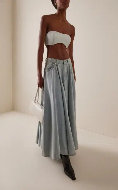 AGOLDE Gwynne Denim Tube Top | Thumbnail 3 AGOLDE Gwynne Denim Tube Top | Thumbnail 3