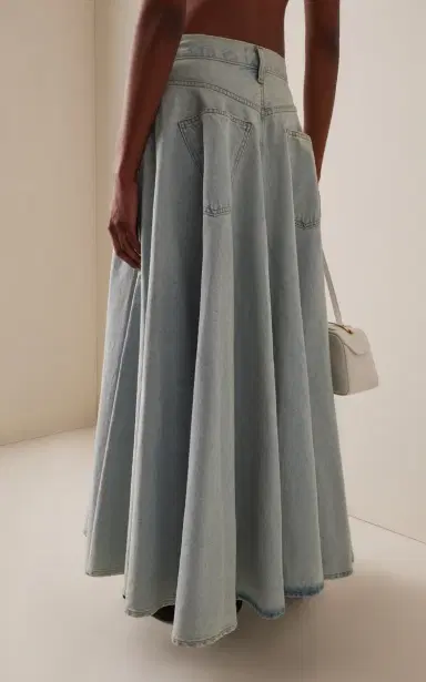 Agolde Otto Denim Maxi Skirt | Thumbnail 4 Agolde Otto Denim Maxi Skirt | Thumbnail 4