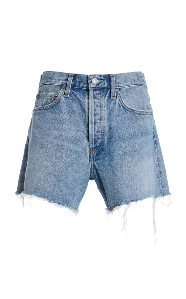 Parker Long Denim Shorts