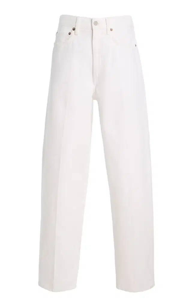 Agolde 80's Rigid High-Rise Tapered Jeans