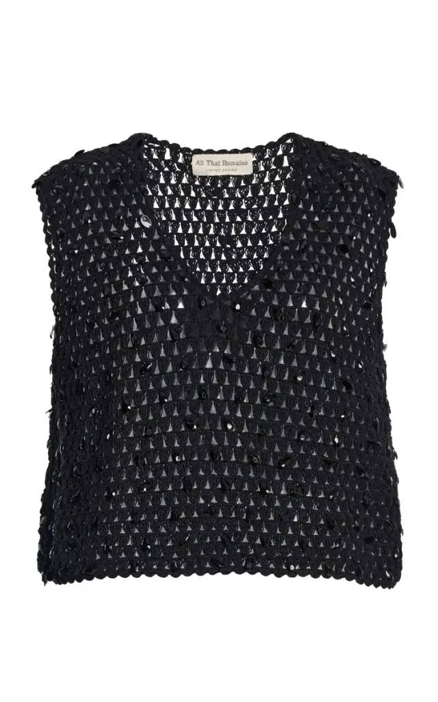 All That Remains Exclusive Lola Crocheted Cotton Top