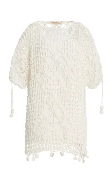 All That Remains Marloe Cotton Crochet Dress | Thumbnail 4