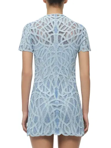 Simkhai Women's Desiree Cotton Macramé Minidress | Thumbnail 5 Simkhai Women's Desiree Cotton Macramé Minidress | Thumbnail 5