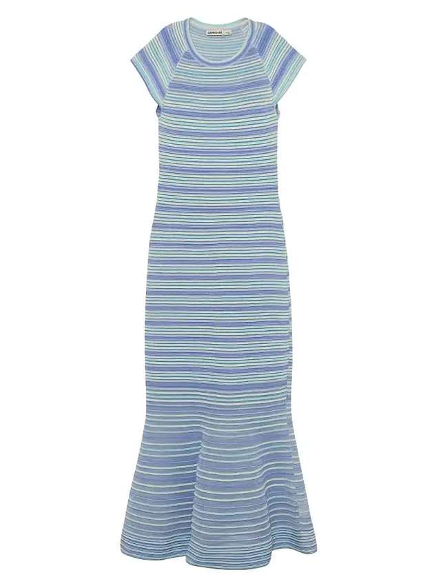 Women's Danica Striped Knit Midi-Dress - Periwinkle Multi