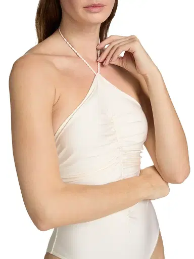 Solid & Striped Women's The Mina Halter One-Piece Swimsuit | Thumbnail 5