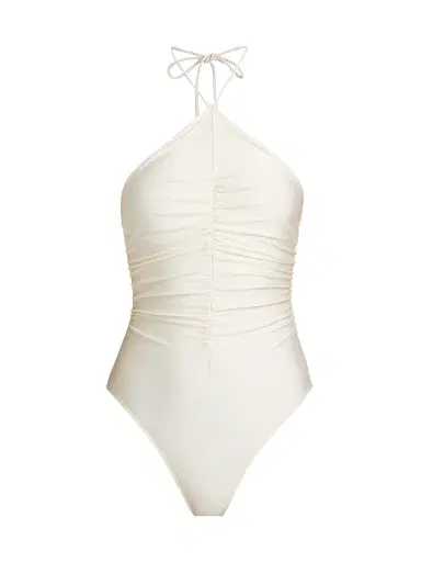 Solid & Striped Women's The Mina Halter One-Piece Swimsuit | Thumbnail 1