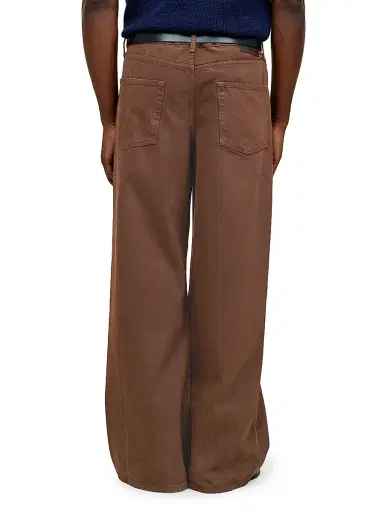The Elder Statesman Men's Hunter Baggy Jeans - Wenge - Size 33 | Thumbnail 3