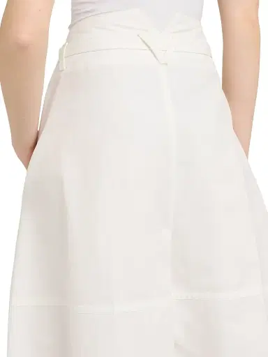 Bottega Veneta Women's Belted Cotton Toile Wide-Leg Culottes | Thumbnail 6 Bottega Veneta Women's Belted Cotton Toile Wide-Leg Culottes | Thumbnail 6