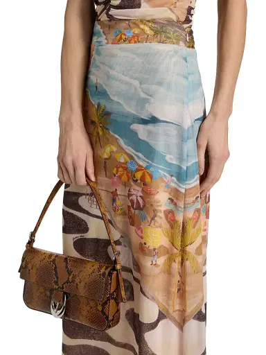 Farm Rio Women's Copacabana Beach Printed Maxi Skirt - Size XL | Thumbnail 6 Farm Rio Women's Copacabana Beach Printed Maxi Skirt - Size XL | Thumbnail 6