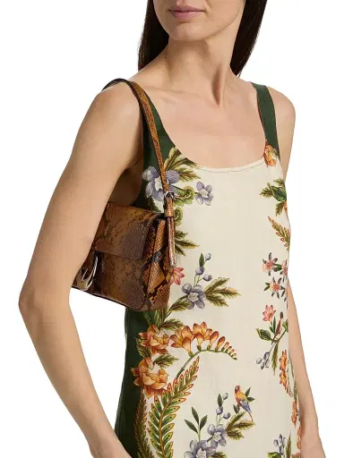 Farm Rio Women's Nature Sand Floral Linen Minidress - Sand - Size XL | Thumbnail 6 Farm Rio Women's Nature Sand Floral Linen Minidress - Sand - Size XL | Thumbnail 6