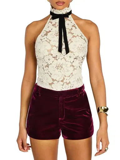 Retrofête Women's Ravenna Lace Top | Thumbnail 6 Retrofête Women's Ravenna Lace Top | Thumbnail 6