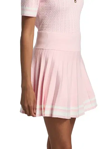 Lilly Pulitzer Women's Suzette Striped Sweater Skort - Pink Muse White Tipping - Size XL | Thumbnail 4 Lilly Pulitzer Women's Suzette Striped Sweater Skort - Pink Muse White Tipping - Size XL | Thumbnail 4