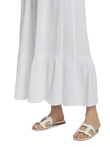 Lilly Pulitzer Women's Enzo Cotton Maxi Skirt | Thumbnail 6