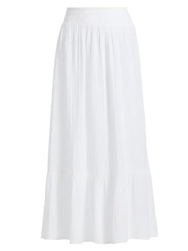 Women's Enzo Cotton Maxi Skirt - Resort White