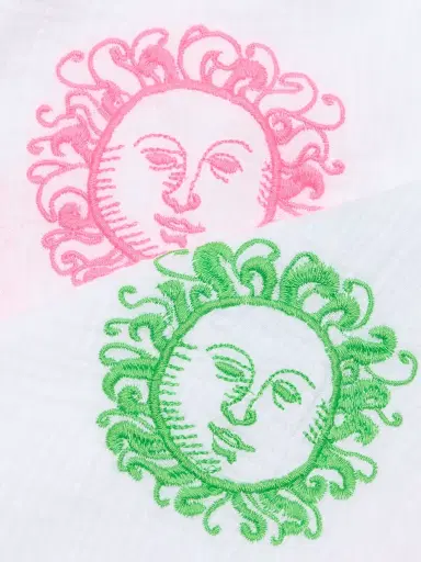 Lilly Pulitzer Women's Kwitney Embroidered Cover-Up Shirt - Resort White | Thumbnail 6 Lilly Pulitzer Women's Kwitney Embroidered Cover-Up Shirt - Resort White | Thumbnail 6