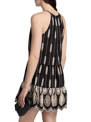 Ramy Brook Women's Kaelyn Embroidered Minidress | Thumbnail 5