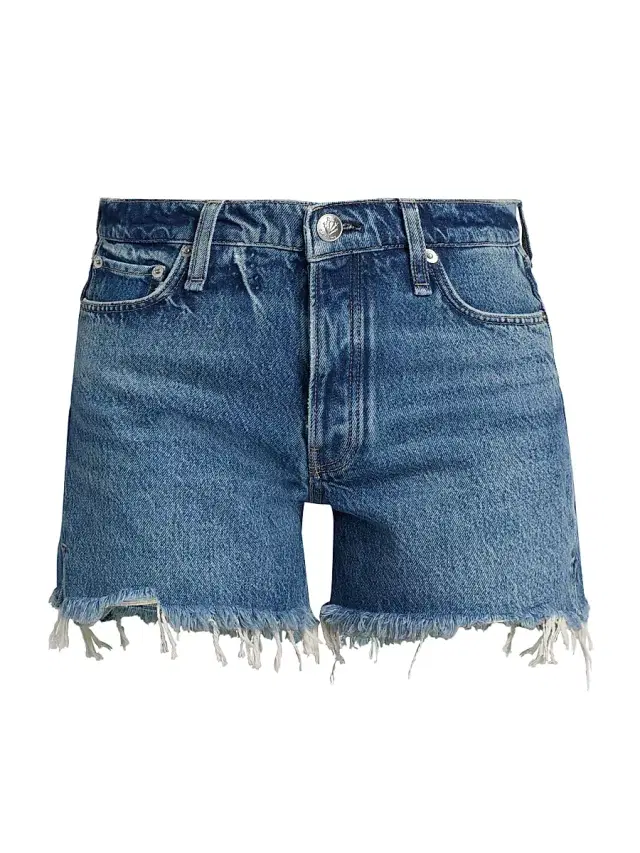 rag & bone Women's Vintage Cut-Off Shorts - Flora