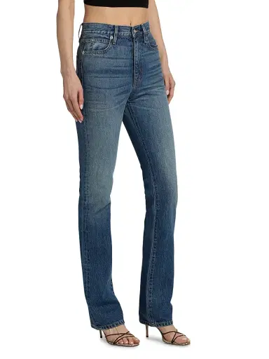 SLVRLAKE Women's Jade High-Rise Bootcut Jeans - Endless Highway - Size 30 | Thumbnail 4 SLVRLAKE Women's Jade High-Rise Bootcut Jeans - Endless Highway - Size 30 | Thumbnail 4