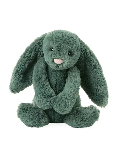 Jellycat Medium Bash Forest Bunny Plush Toy | Thumbnail 1