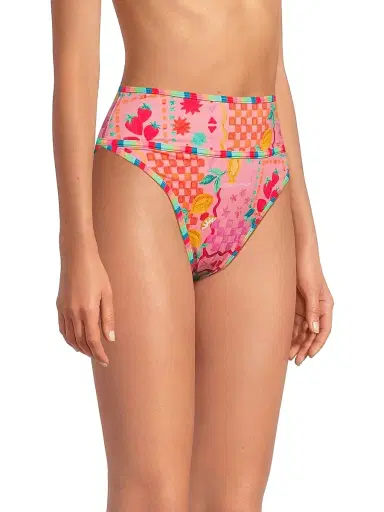 Beach Riot Women's Carlotta Bikini Bottom - Passion Fruit | Thumbnail 4