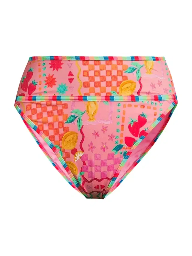 Beach Riot Women's Carlotta Bikini Bottom - Passion Fruit