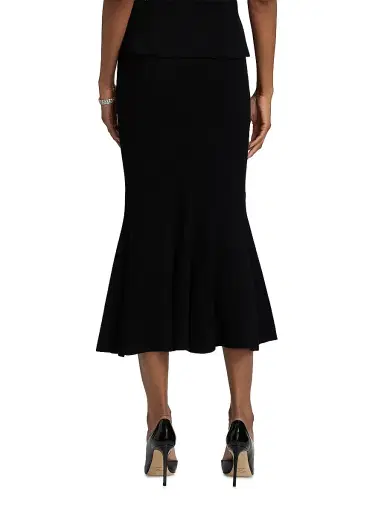 Toccin Women's Lynn Godet Midi-Skirt - Jet | Thumbnail 5 Toccin Women's Lynn Godet Midi-Skirt - Jet | Thumbnail 5