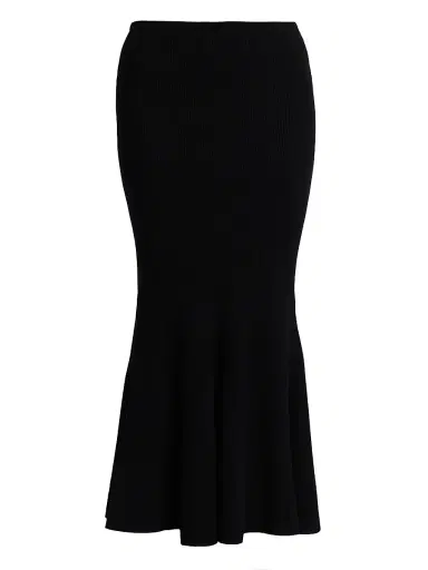 Toccin Women's Lynn Godet Midi-Skirt - Jet | Thumbnail 1 Toccin Women's Lynn Godet Midi-Skirt - Jet | Thumbnail 1