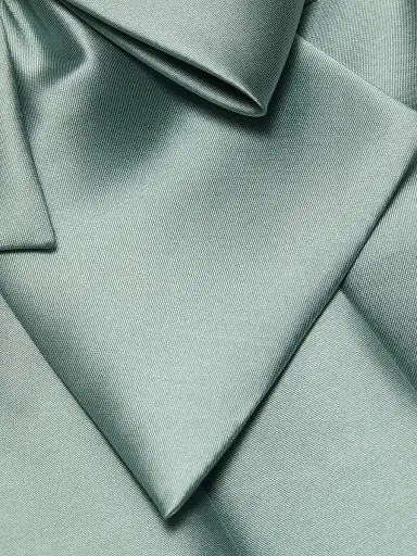 Amsale Women's Satin One-Shoulder Bow Gown - Jade - Size 16 | Thumbnail 7