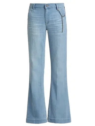 Kobi Halperin Women's Keren Chain Denim Pants | Thumbnail 1 Kobi Halperin Women's Keren Chain Denim Pants | Thumbnail 1